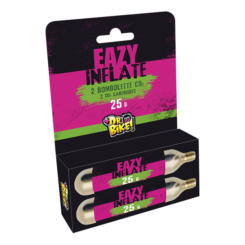 DR.BIKE Nabój CO2 EAZY INFLATE 25g (blister 2 sztuki)