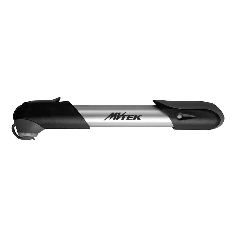 Pompe MINI TÉLESCOPIQUE Longueur : 210mm x Pression : 8 Bar Noir
