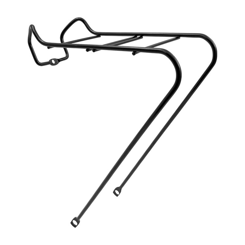 Vorderradgepäckträger 20" für Klappräder aus schwarzem Stahl