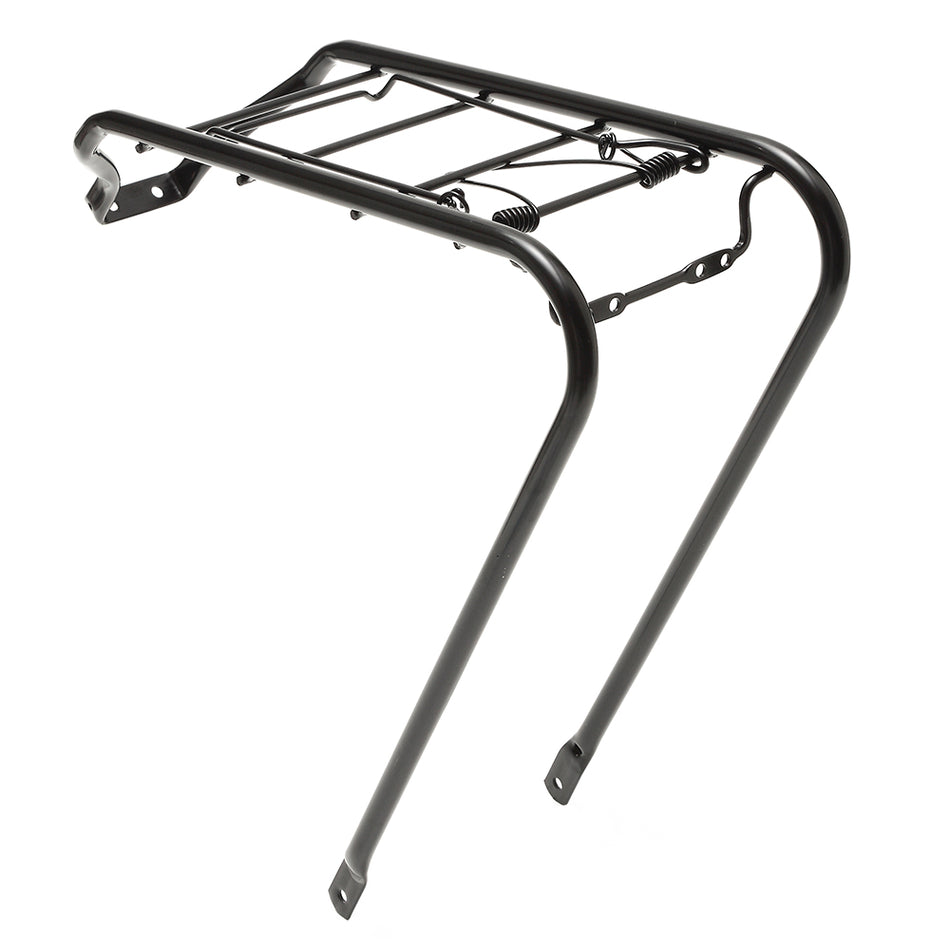 Hinterradgepäckträger OLANDA 24/26" aus schwarzem Stahl