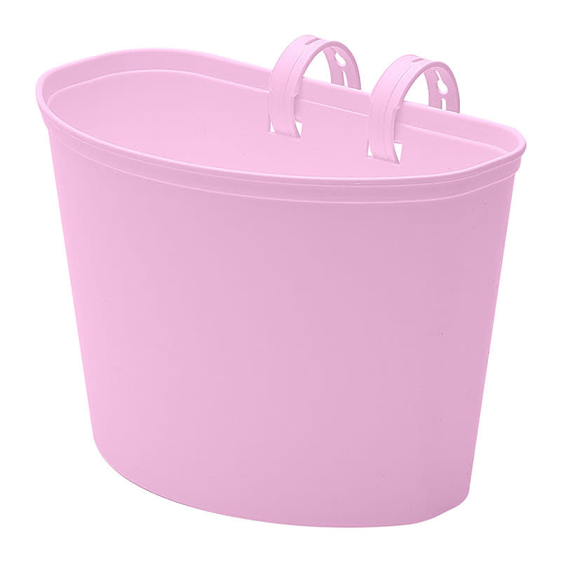 Cesta Bicicleta Junior 20x11x14cm en Plástico Rosa