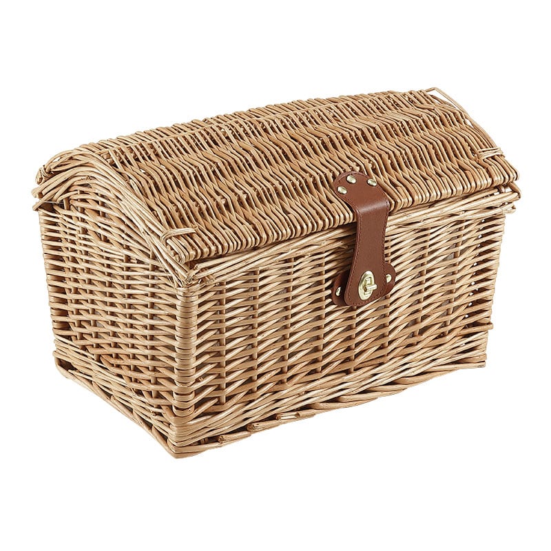 Hinterkorb KLEIN 35x21x22cm wie Baukasten aus Weide Braun