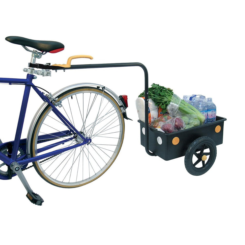 ECO TRAILER MAXI 60lt Cargo Trailer Quick Release Black