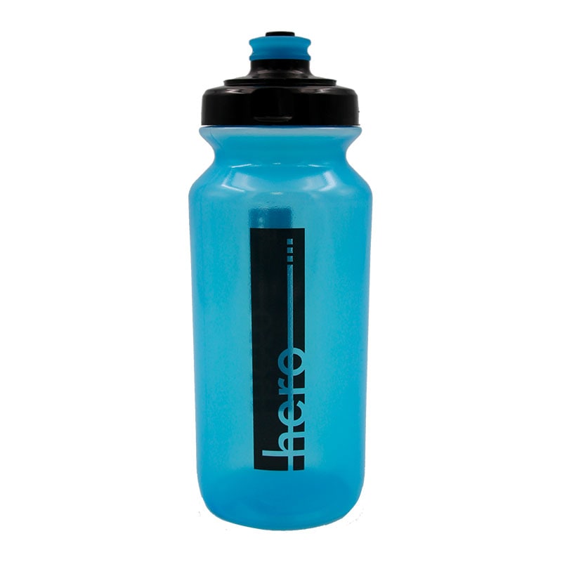 Trinkflasche HERO 500ml Hellblau/Schwarz