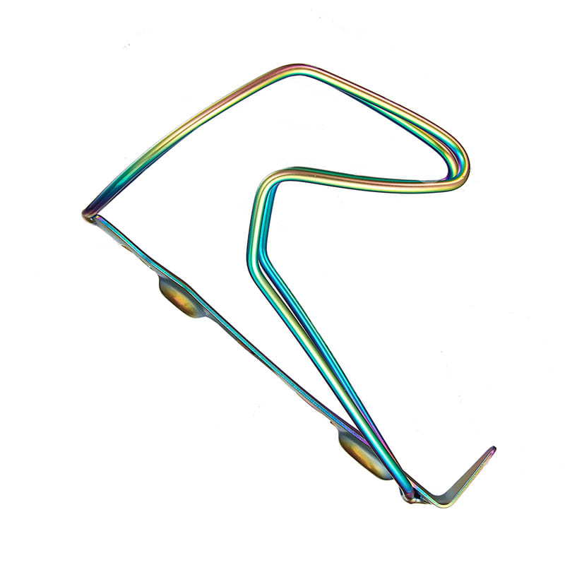 Portaborraccia TIFLY CAGE in 100% Titanio Oil Slick