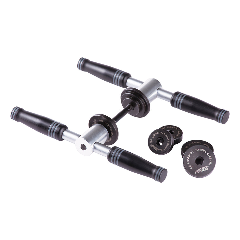 Lager-Presse BB30/BB86/BB90/BB92 Schwarz/Silber