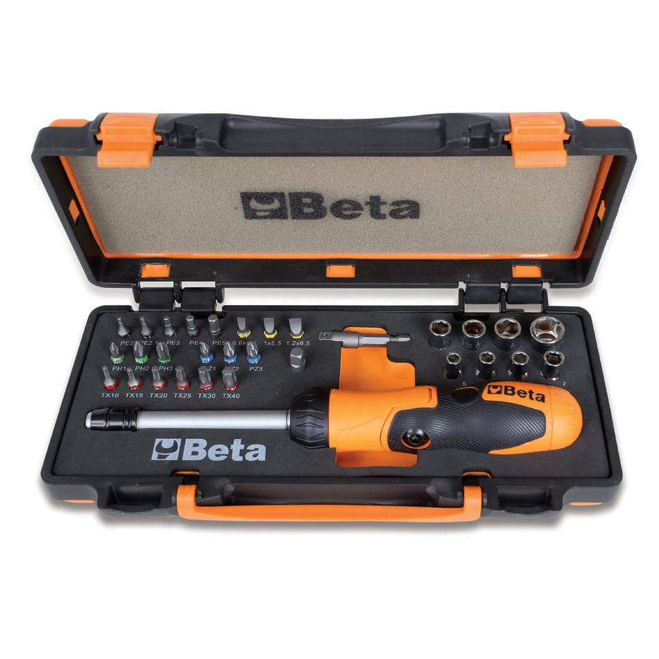 Wrench + Ratchet + Accessories Set 38 Pieces