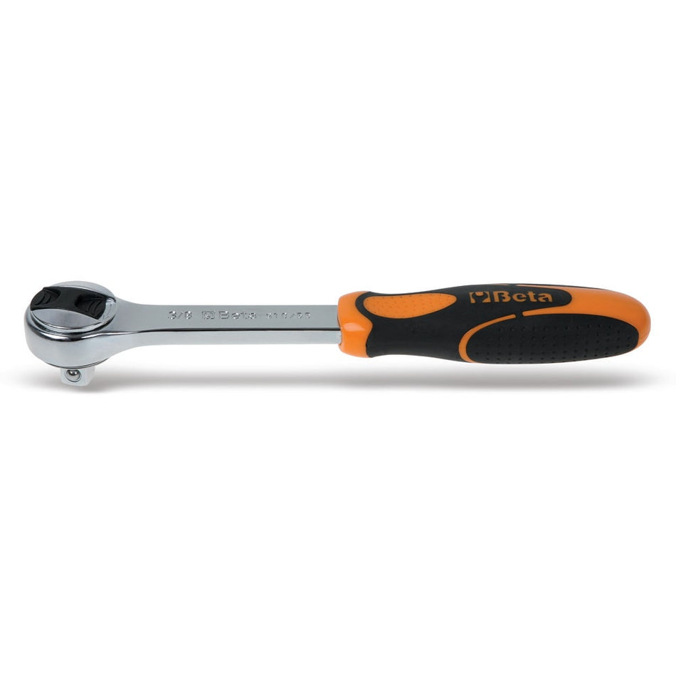 Cricchetto Reversibile 200mm per Bussole 3/8" con 72 Denti - Blister
