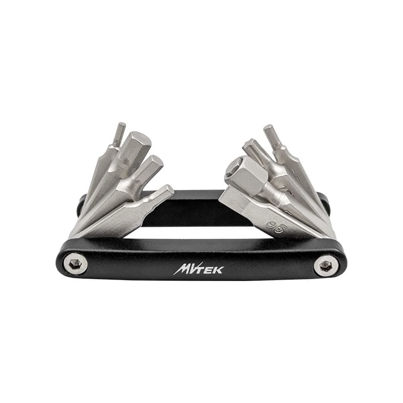 Multitool 9in1 aus Aluminium Schraubendreher + Inbusschlüssel