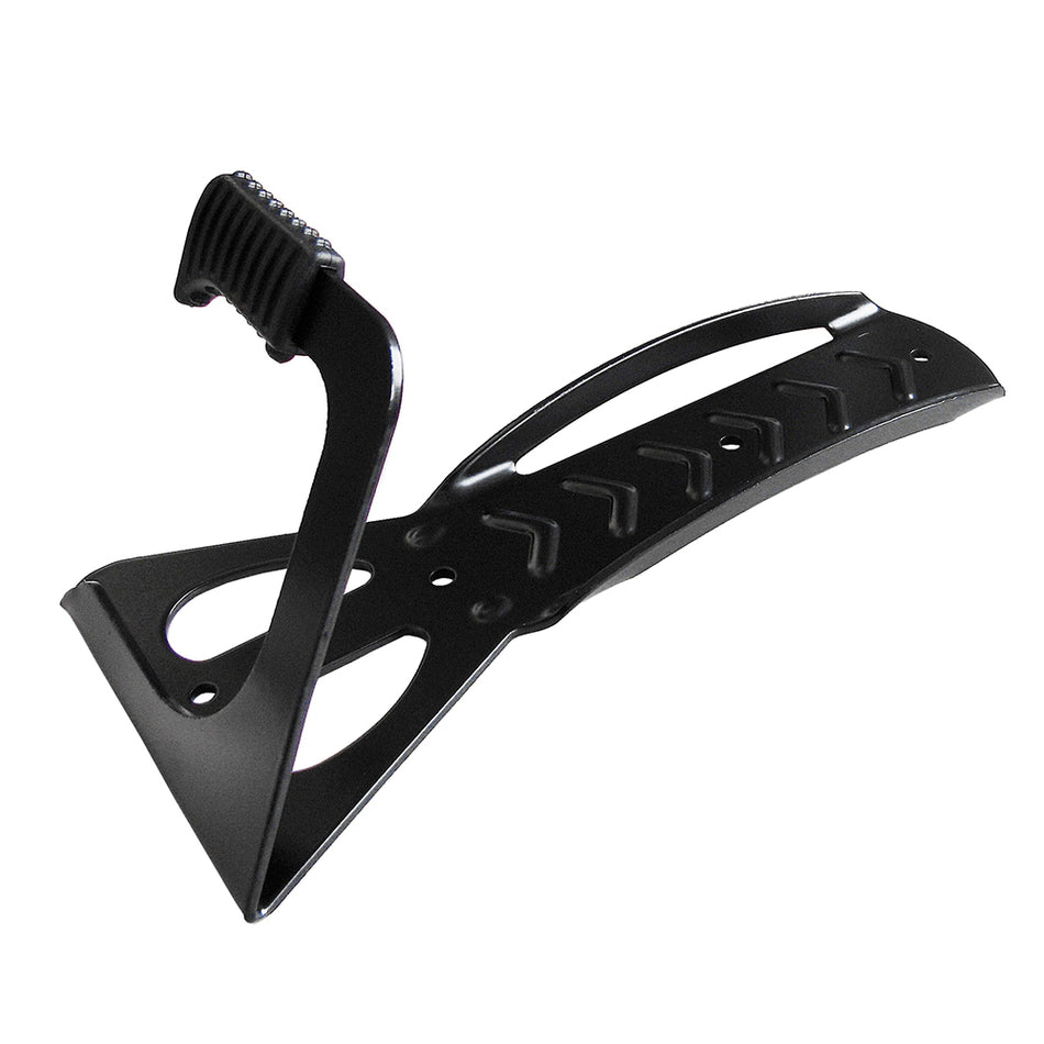 Einzelner Klappbarer Wand-Fahrradhalter aus Metall Schwarz