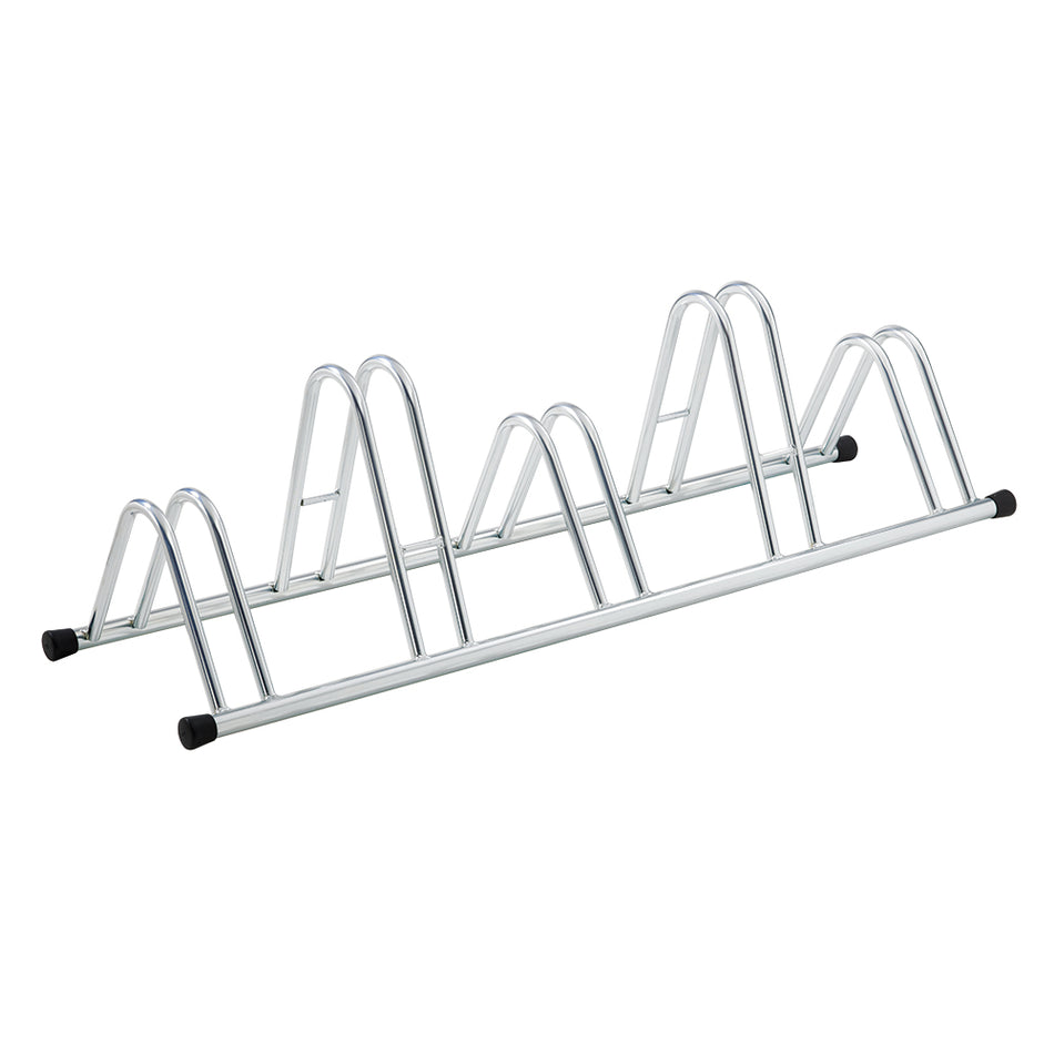 Rack 128x42cm x Height: 38cm 5 Slots in Silver Steel