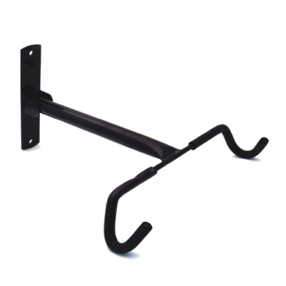 Doppelter Klappbarer Wand-Fahrradhalter aus Metall Schwarz