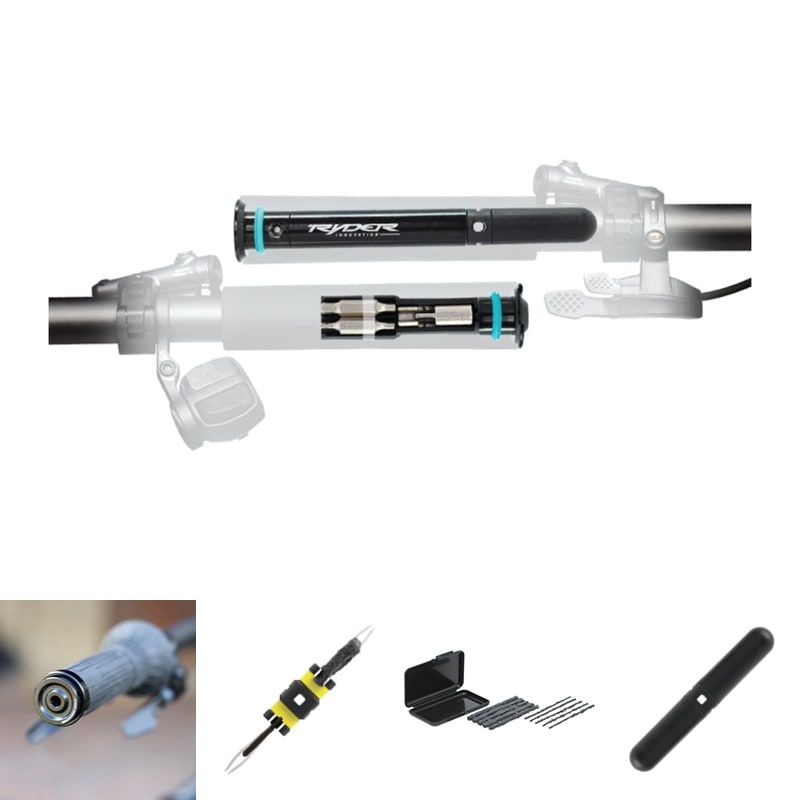 KIT Ripara Tubeless: SLUG PLUG e Multitool 11in1 per Interno Manubrio