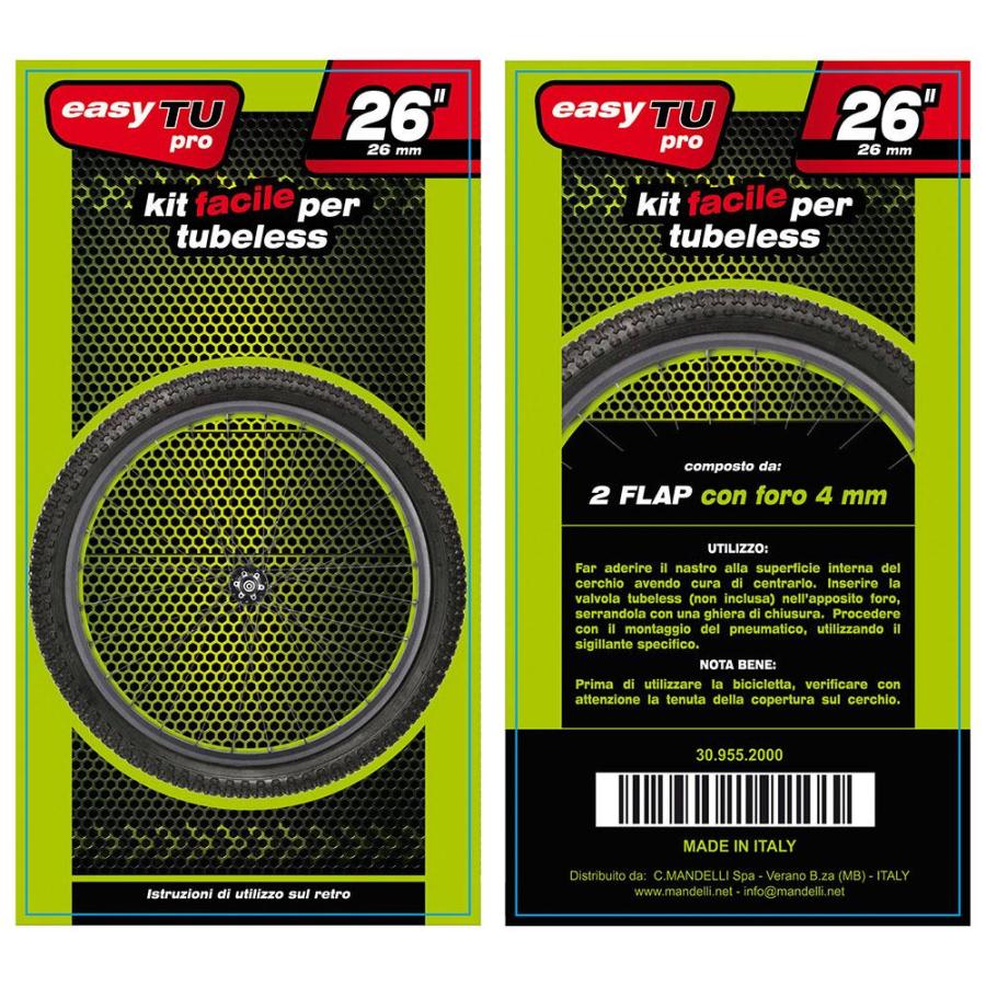 Taśma Tubeless EASY TU do Kół 26" (Zestaw 2 Taśm)