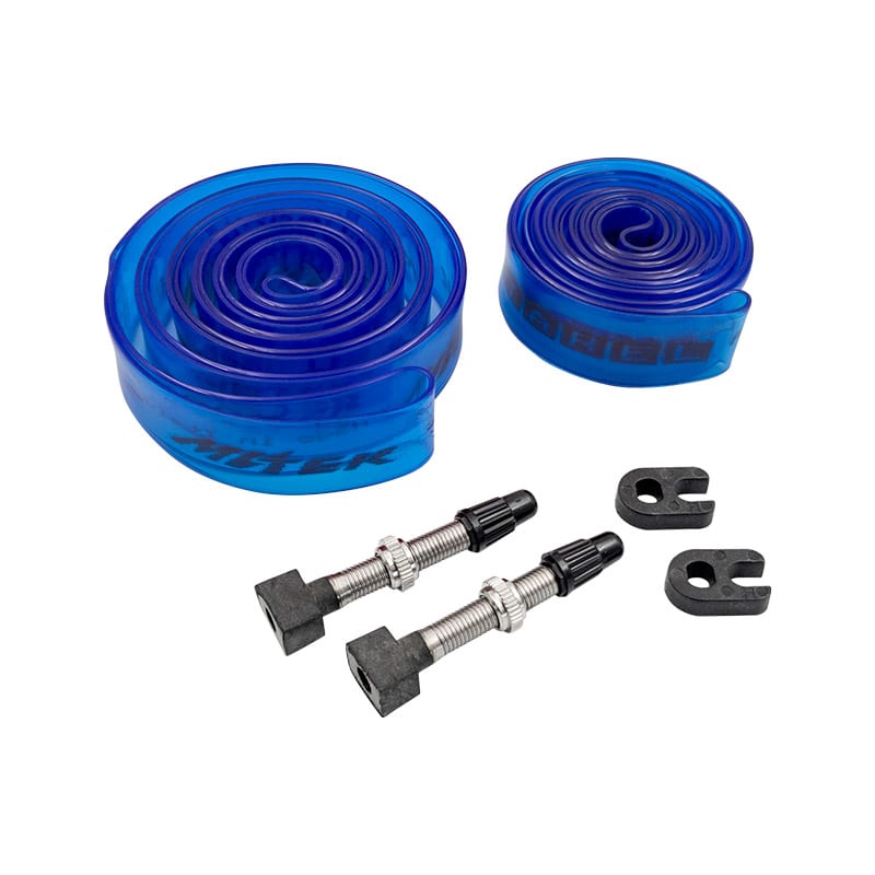 Tubeless-Band+Ventil (SET) RENNRAD 18mm x 1mm (Paar)