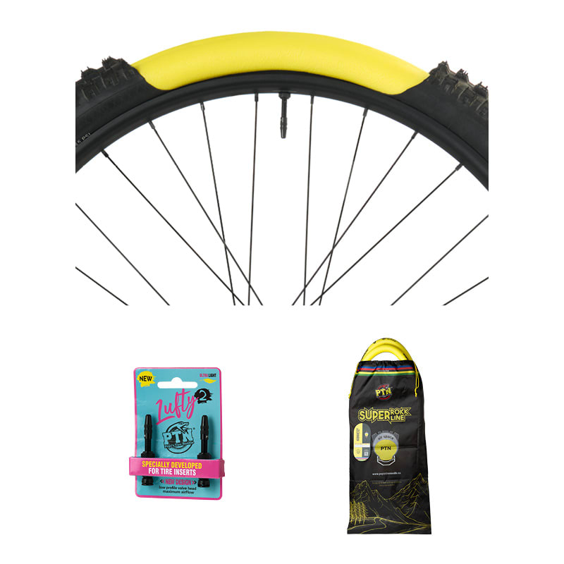 PTN (KIT) SUPER ROKKLINE M Mullet 27,5/29x2,35-2,50" + Ventile 47mm