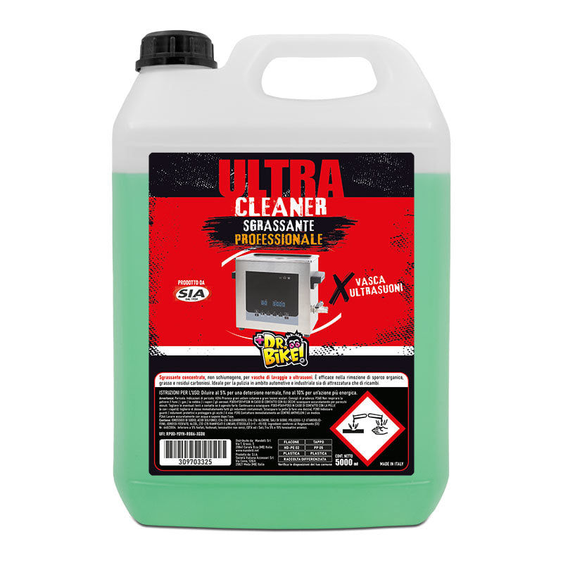 DR.BIKE WERKSTATT - Ultraschallbad-Flüssigkeit - ULTRA CLEANER - 5lt