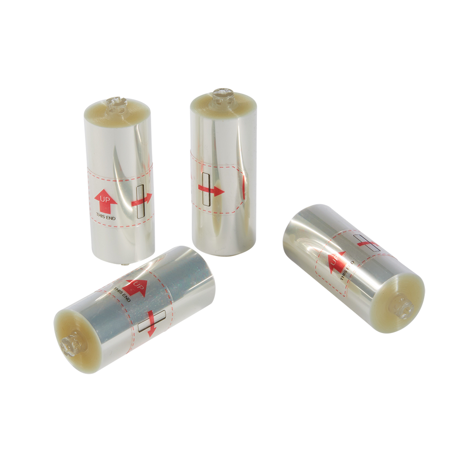 Pack de 4 films de rechange de 50 mm pour masque B-33 Roll Off