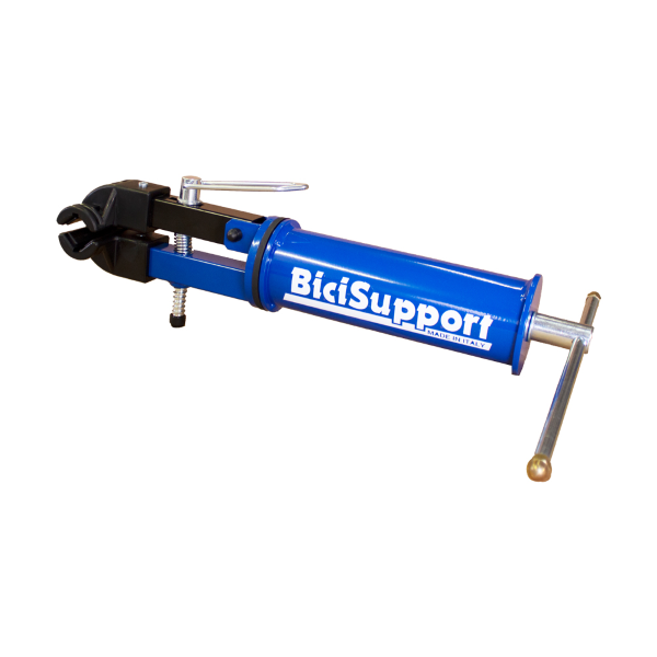 Bicisupport - Klemme + Klemmenhalter blau für BS086PLUS