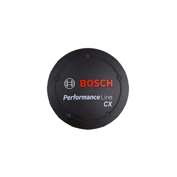 Bosch - Cubierta con logo Performance CX negro. Con cubiertas montadas.