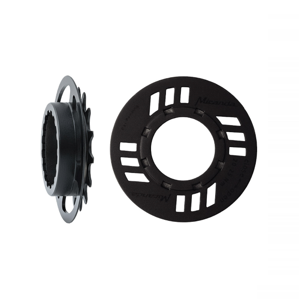 Bosch - Ritzel mit Kettenblattschutz Miranda 15 Zähne, Versatz 8,65 mm, für E-Bike GEN2, schwarz
