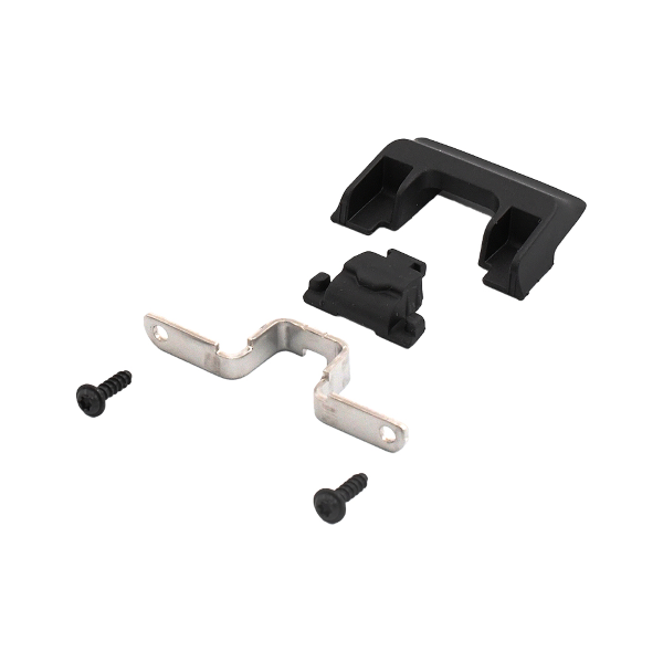 Bosch - Staffa di bloccaggio PowerPack Frame (BBP35YY) - Staffa di bloccaggio, Elemento di smorzamento, Piastra di copertura, 2 viti M3,5x12 T15