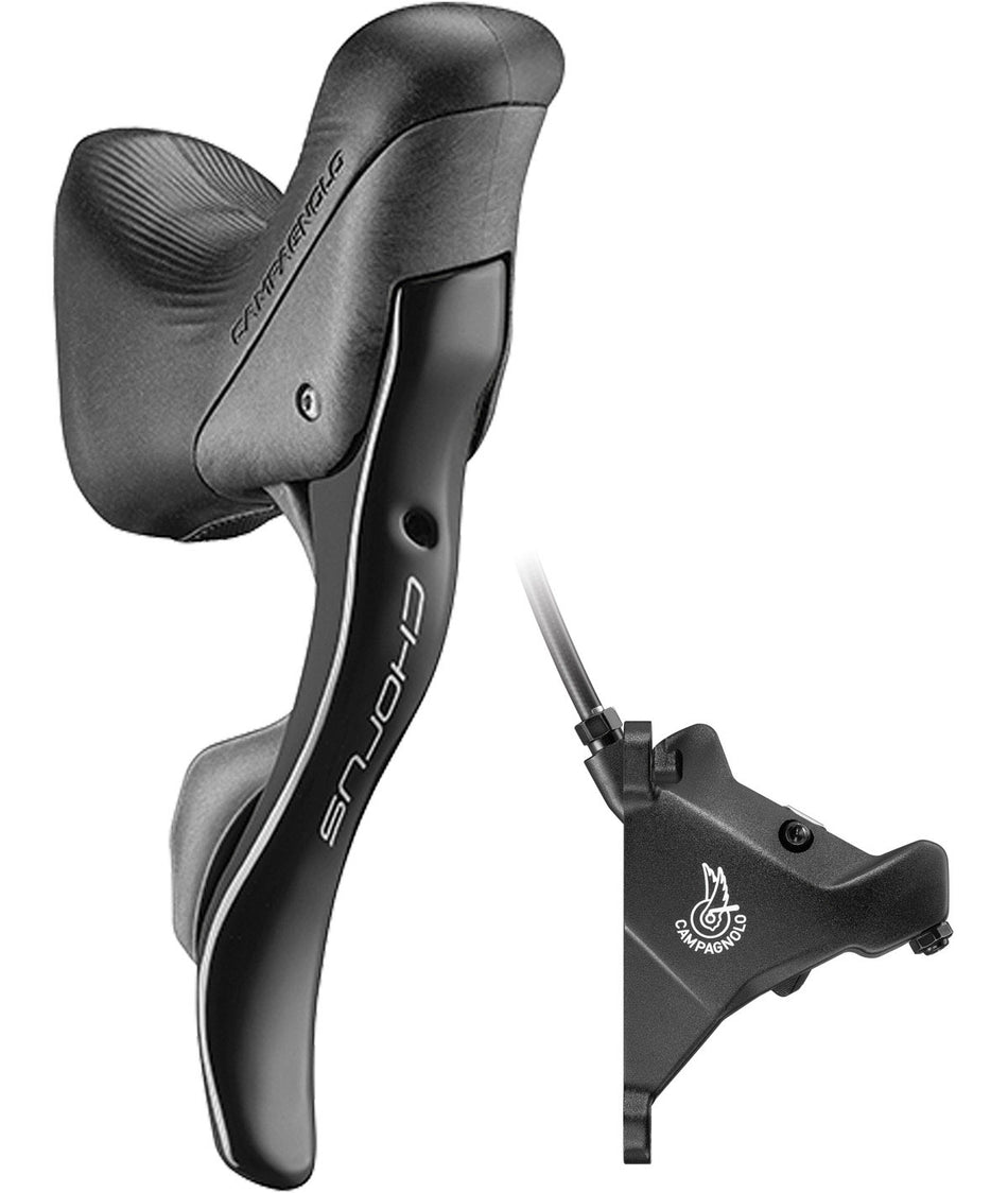 Campagnolo Ergopower DB Sx Chorus 12v. Schalthebel + vordere Bremse 160 mit Schrauben und Öl