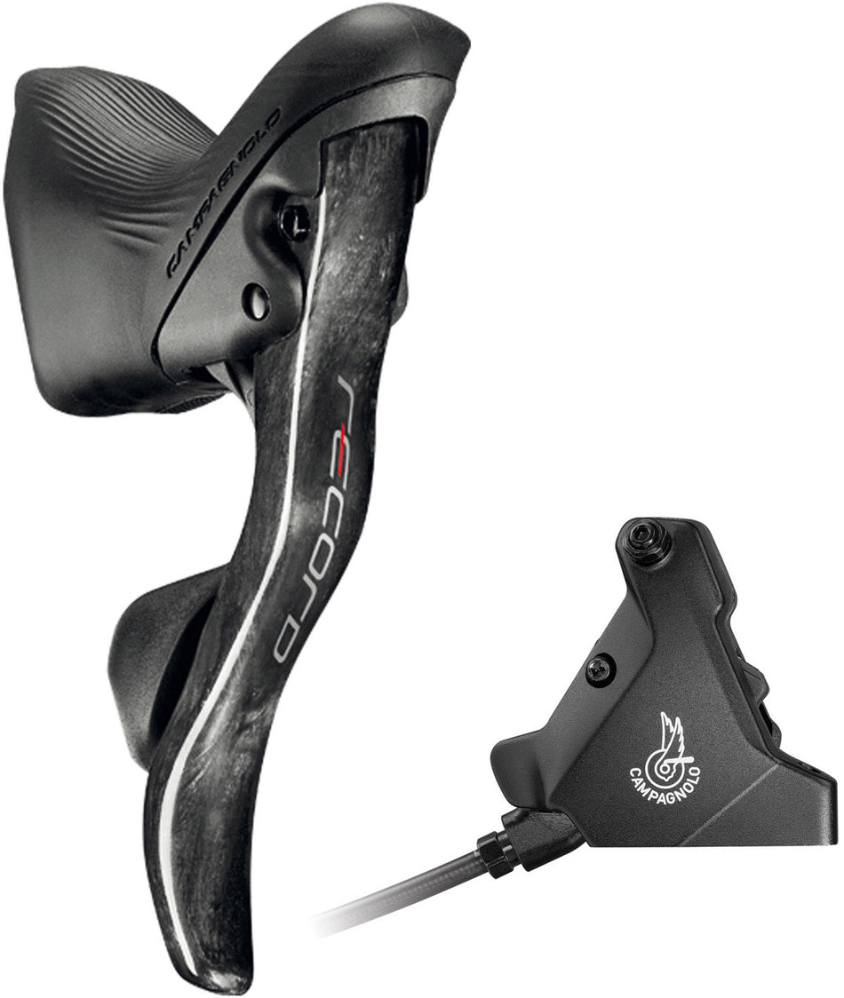 Campagnolo Ergopower DB Dx Record 12v. Schalthebel + hintere Bremse 160 mit Öl