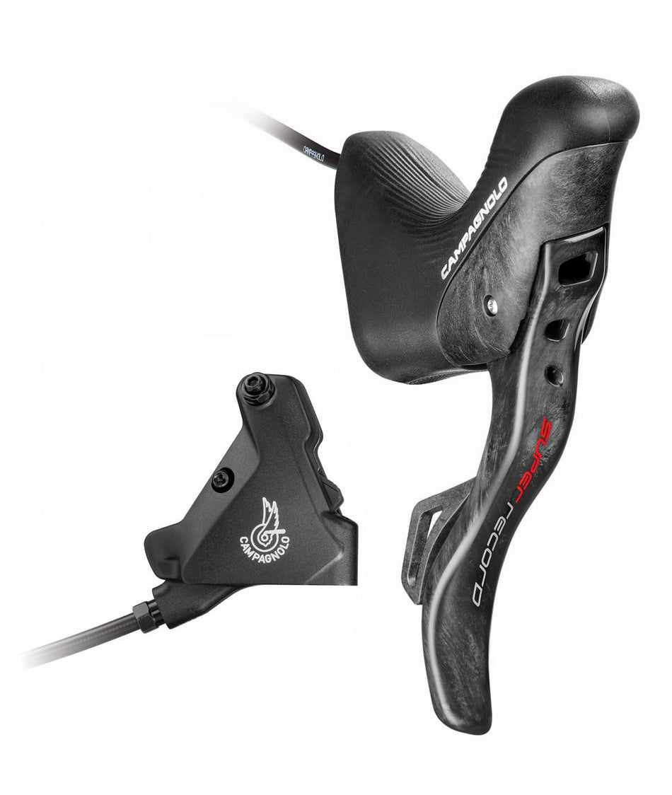 Campagnolo Ergopower DB Sx Super Record EPS 12v. Schalthebel + hintere Bremse 140 mit Öl