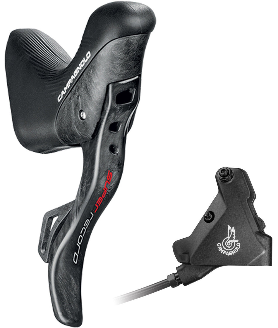 Campagnolo Ergopower DB Dx Super Record 12v. Schalthebel + hintere Bremse 140 mit Öl
