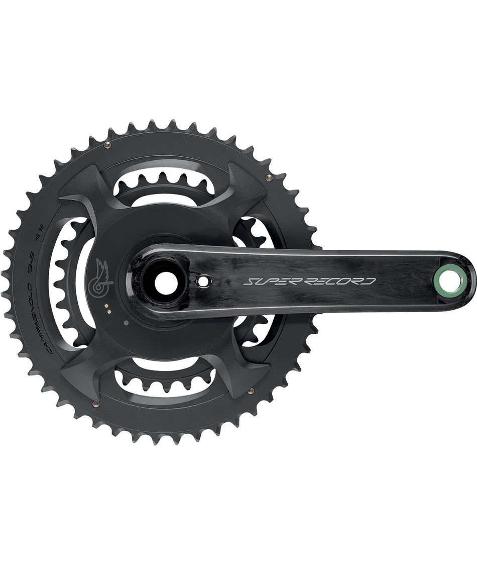 Kurbel Super Record WRL Pro-Tech Carbon 12v. mit Leistungsmesser