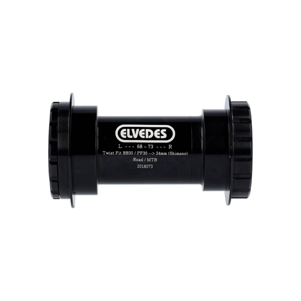 Elvedes - Support centralny Road/Gravel TWIST FIT PF30/BB30 do osi 24 mm SHIMANO
