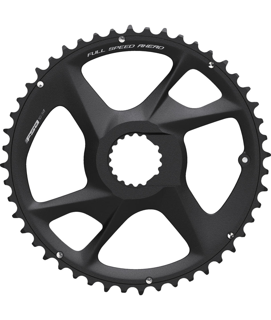FSA Slk Modular DM Rennrad Kettenblatt 54x40 mit Schrauben Hg 12v. WA889+WB677