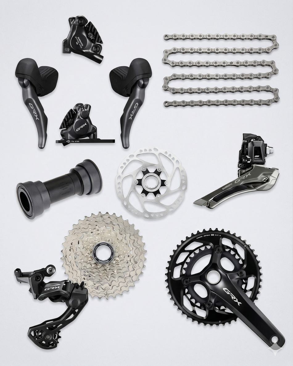Gruppo Shimano GRX RX820 2X12s Disc