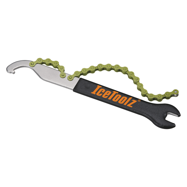 Icetoolz - Frusta smontaggio ruota libera 1v + chiave pedali