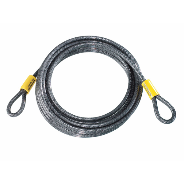 Kryptonite - Cable con doble ojal KRYPTOFLEX 3010