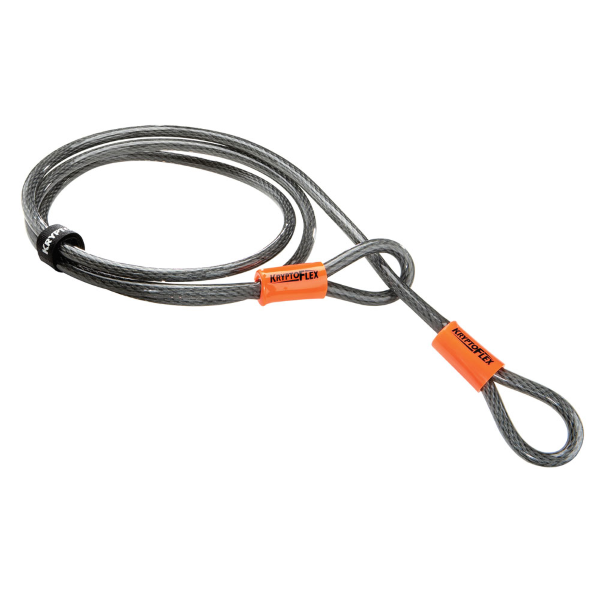 Kryptonite - Cable con doble ojal KRYPTOFLEX