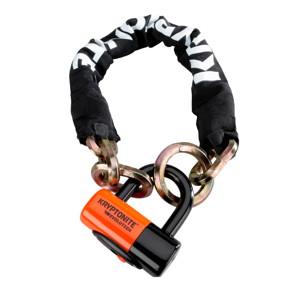 Kryptonite - Cadena NEW YORK NOOSE 1275 y candado EVOLUTION SERIES 4