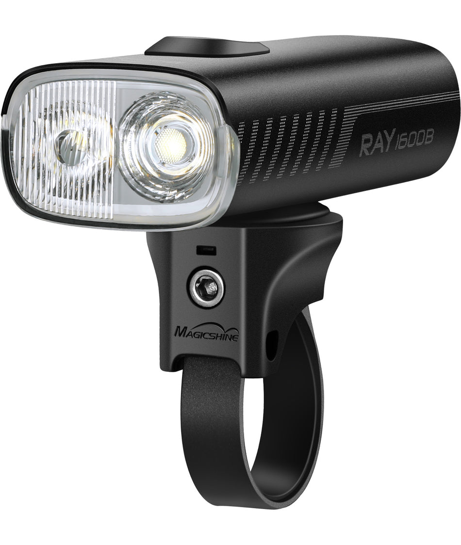 Fanalino anteriore a led bianco Ray 1600B USB-C