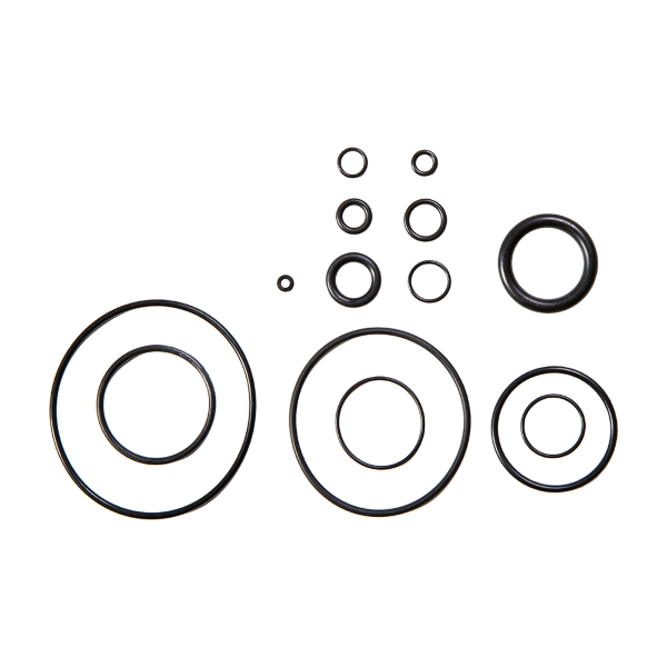 Rt Parts - FOX Kit Amortiguador CTD BV & Dish, juego de juntas tóricas, 1 juego - NBR/Negro