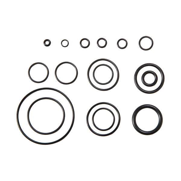 Rt Parts - FOX Float DPX2 Kit de Reconstrucción de Amortiguador, juego de juntas tóricas, 1 juego - NBR/Negro