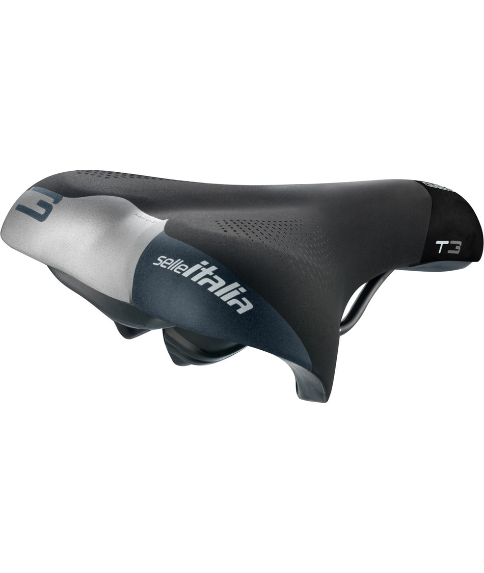 Sella T 3 telaio in fec alloy soft-tek nera