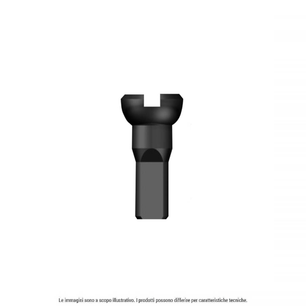 Sapim - Polyax Brass Nipples 14mm Black pack of 100 pieces
