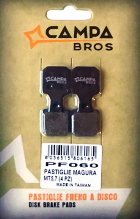 Campa Bros PF060 Organic Pads Magura MT5,7 (4 Pieces)