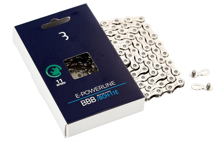 Chaîne BBB E-Powerline BCH-11E 11v compatible avec E-bike - 136 maillons