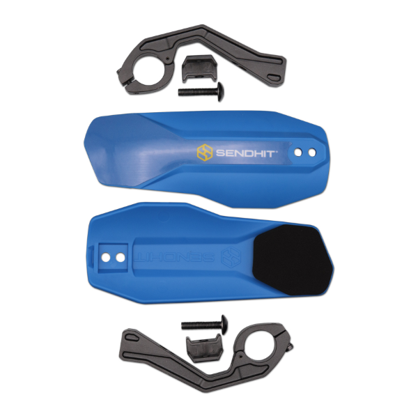 Sendhit - Par de protectores de manos ajustables MTB