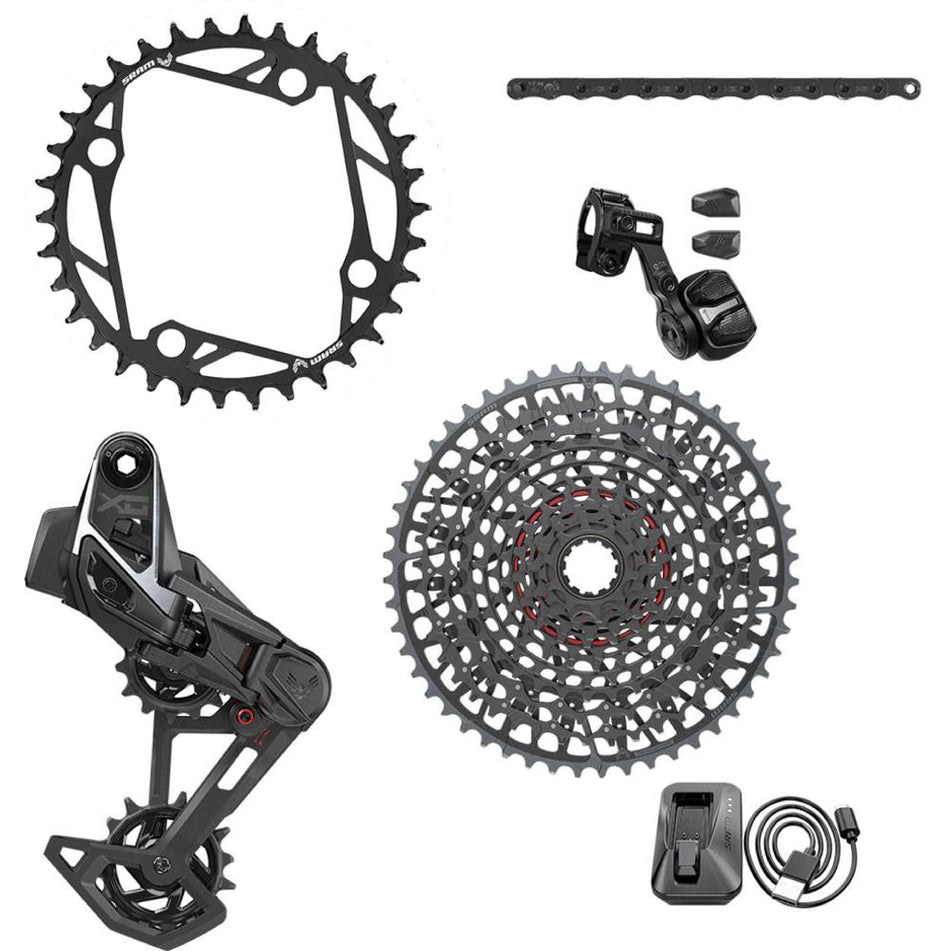 Zestaw Sram X0 Eagle AXS Transmission E-MTB 104 BCD T-Type bez korb