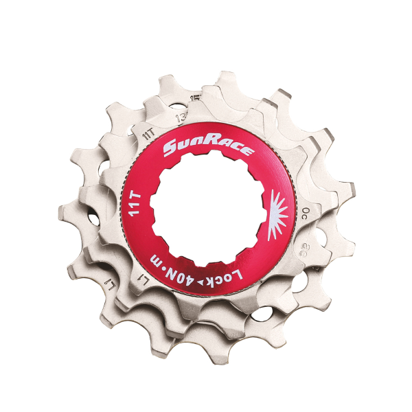 Sunrace - KIT GHIERA + 3 PIGNONI per cassette SunRace 11V HG