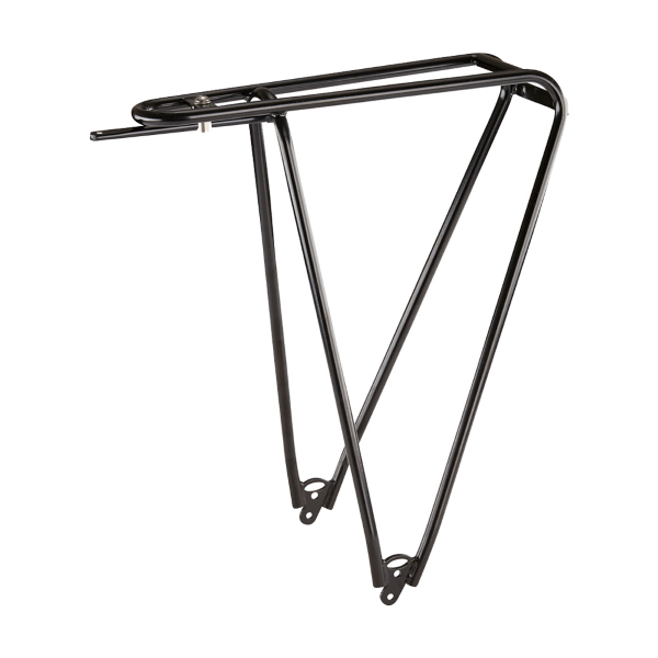 Tubus - Portaequipajes trasero de acero FLY CLÁSICO - 26"-28", negro