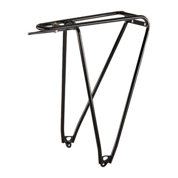 Tubus - Portaequipajes trasero de acero FLY EVO - 26"-28", negro